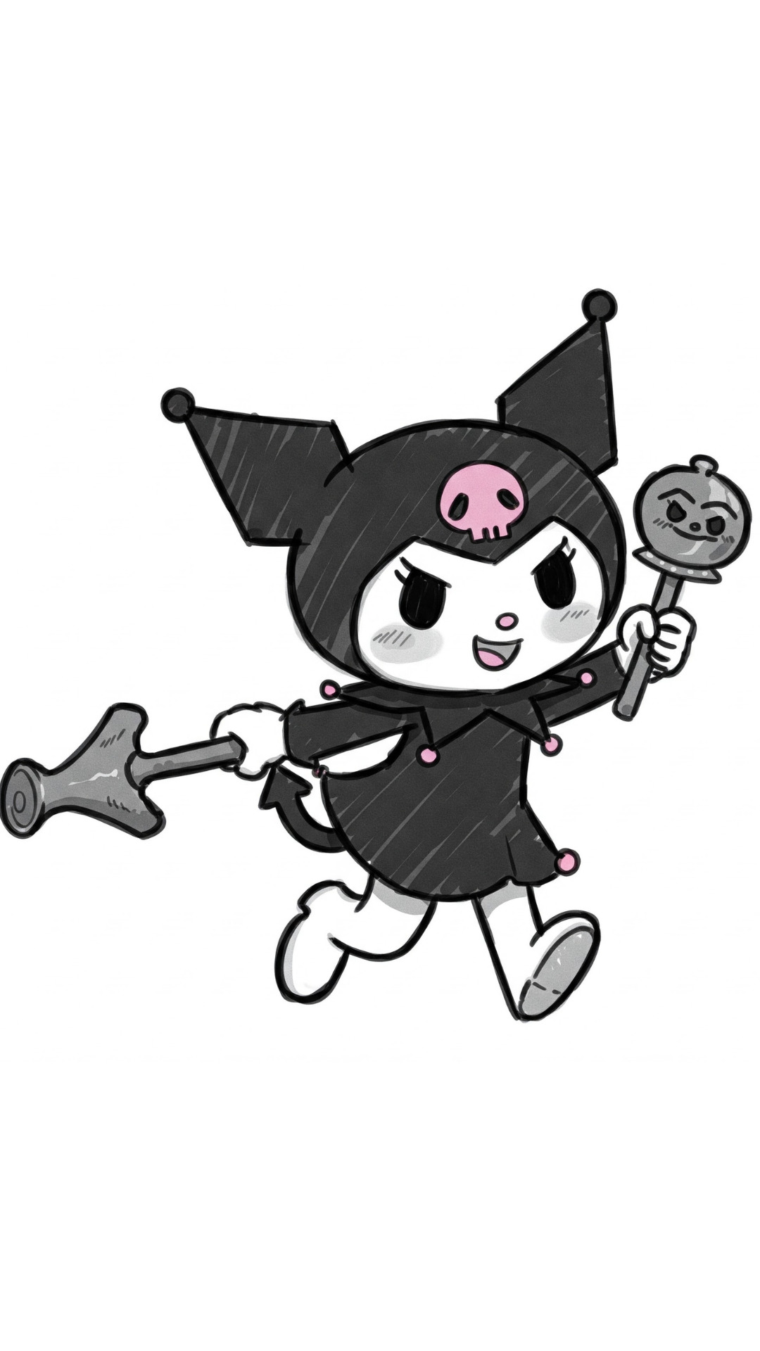 brillante fondos de pantalla de Kuromi para cecular