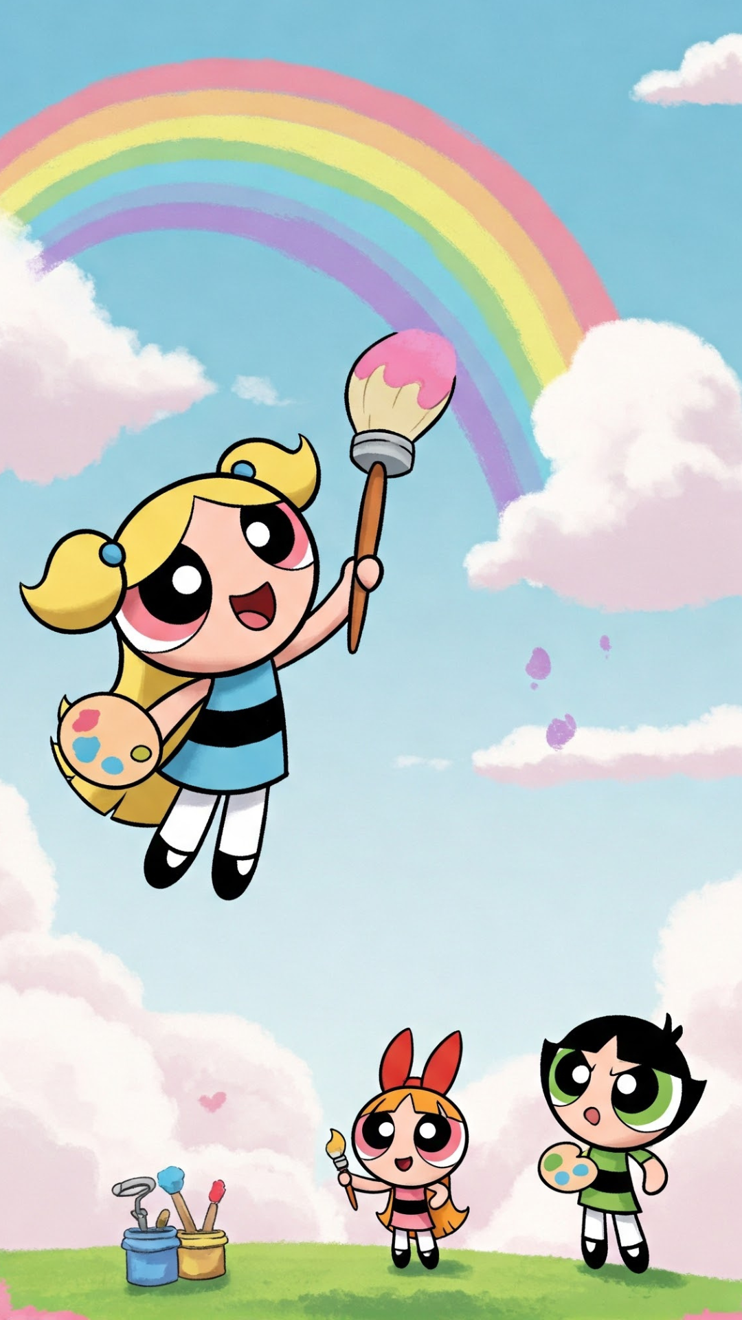aesthetic iphone fondos de pantalla de Las chicas superpoderosas