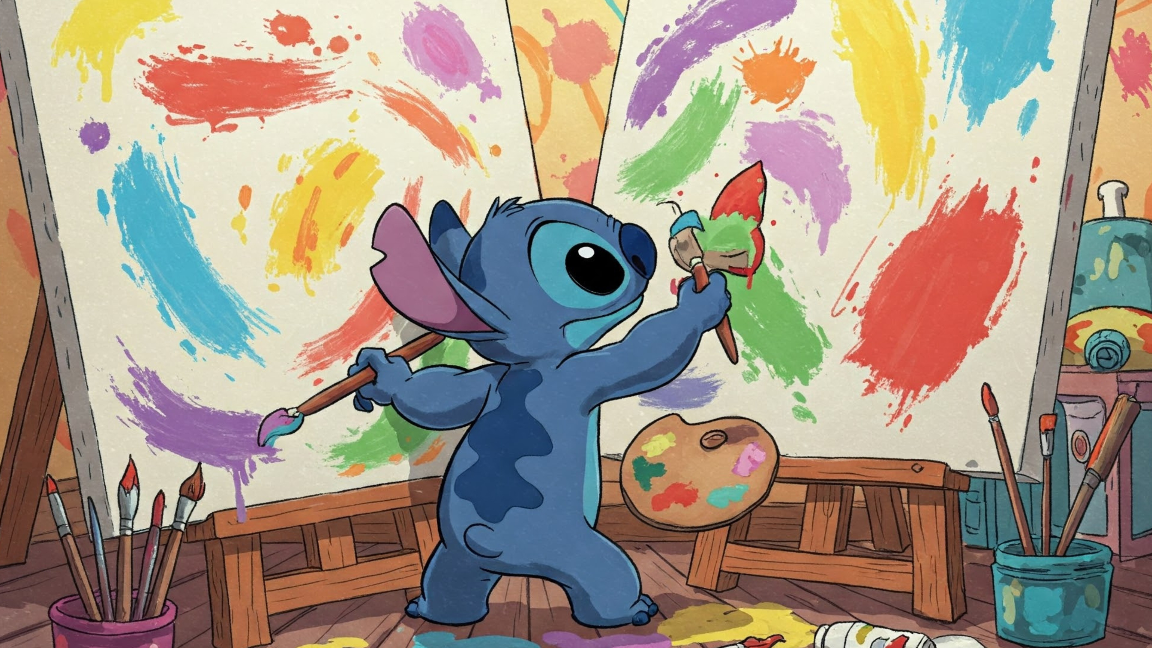 fondos de pantalla Stitch de computadora