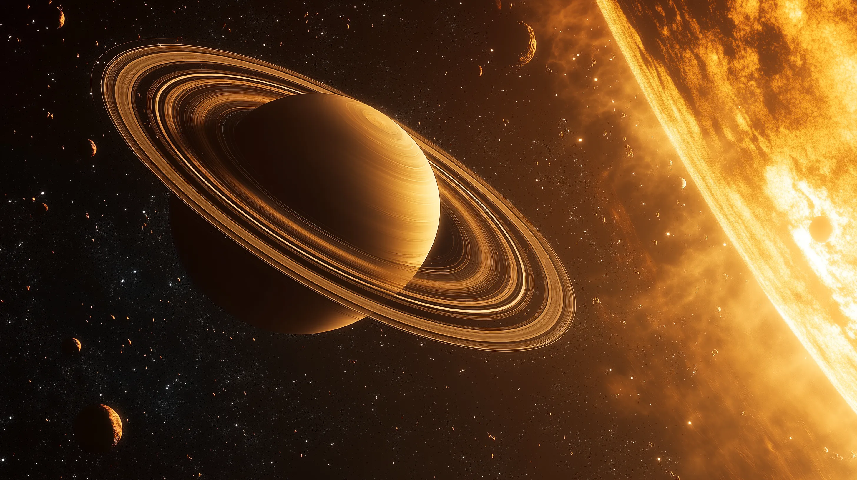 fondos de pantalla para tablet de Saturno