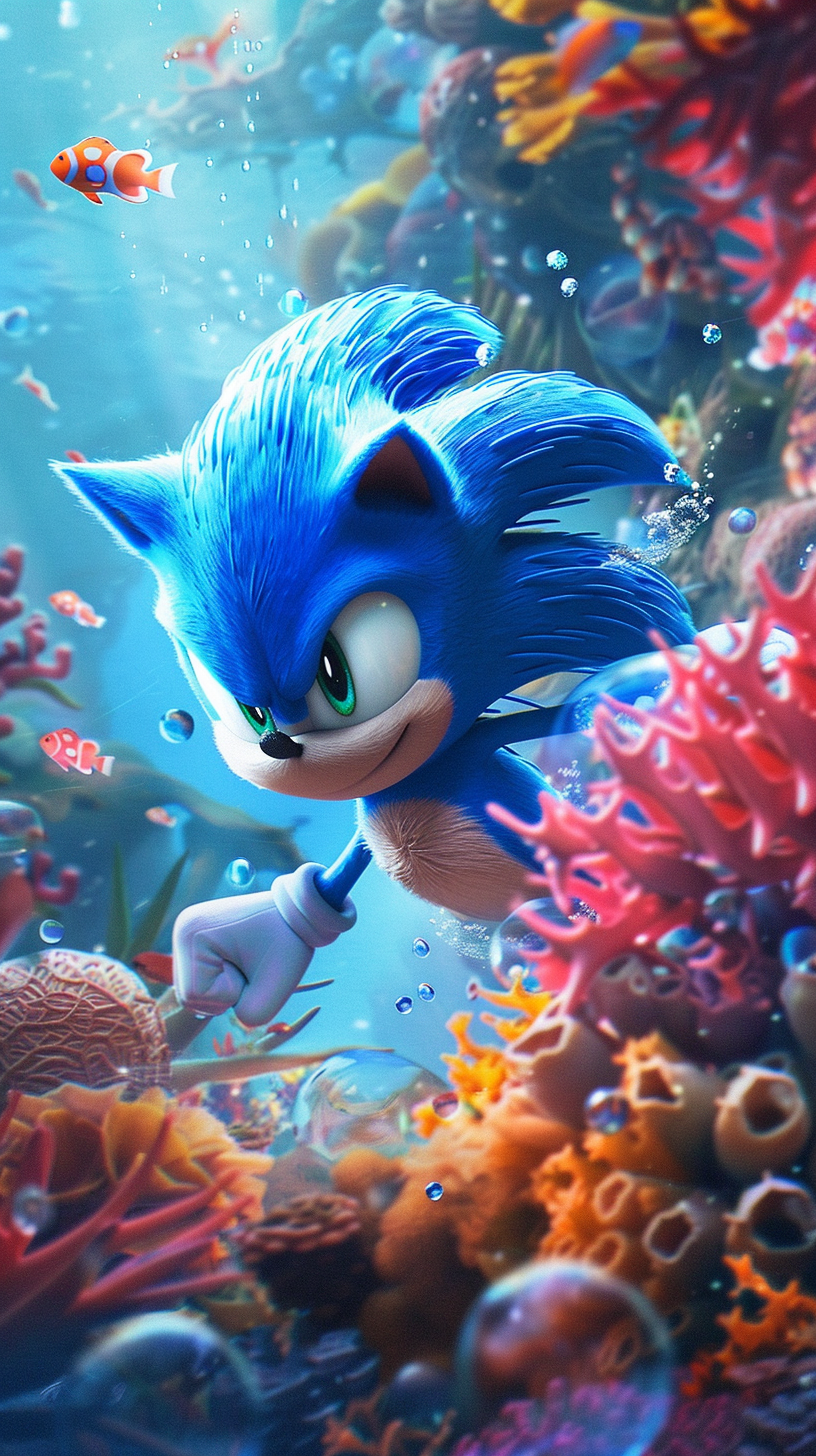 fondos de pantalla Sonic aesthetic de celular