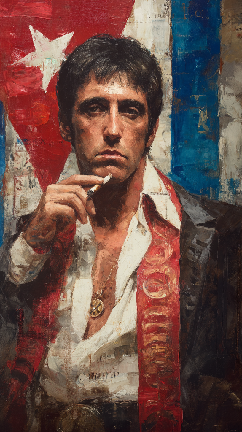 brillante fondos de pantalla de Tony Montana para cecular