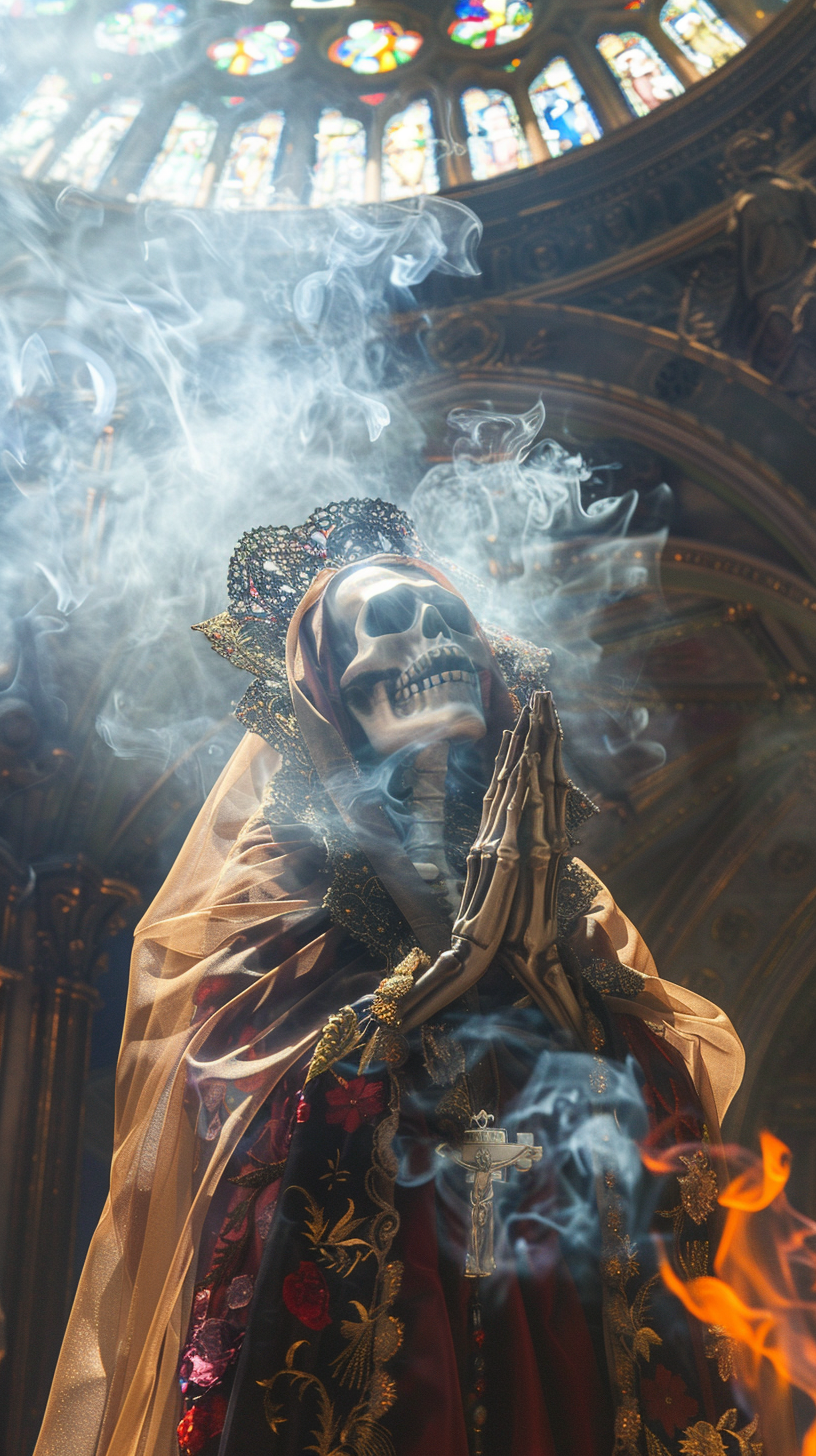 iphone fondos de pantalla de Santa Muerte