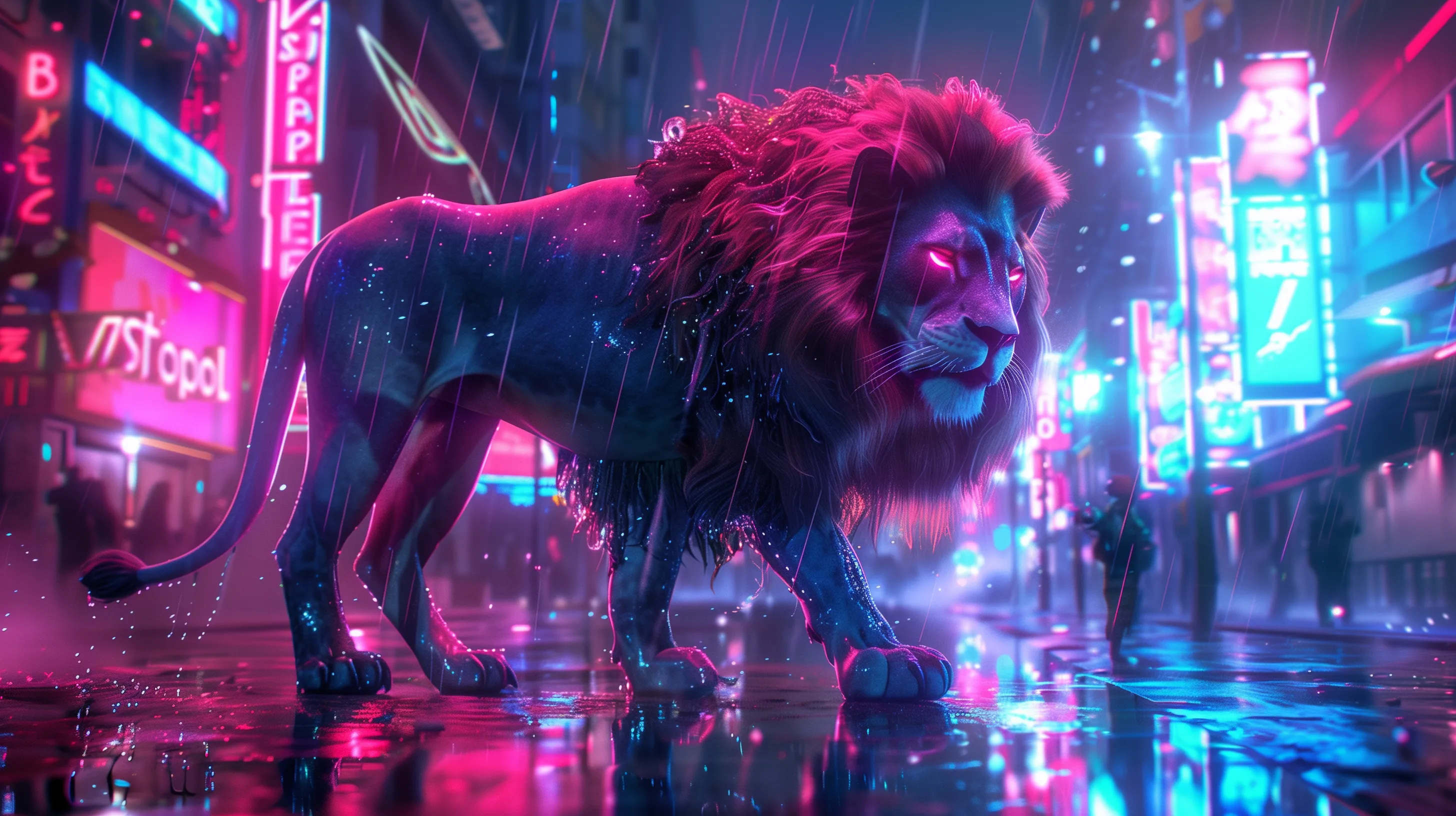 fondos de pantalla León de computadora