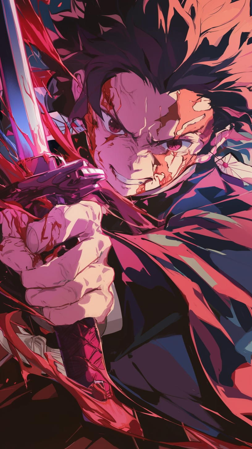 fondos de pantalla Demon Slayer 4k de celular