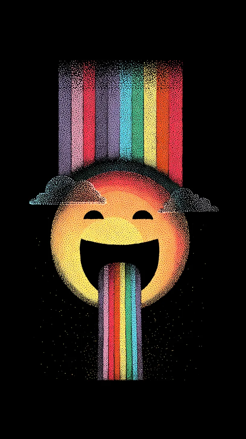 fondos de pantalla Arcoíris aesthetic de celular