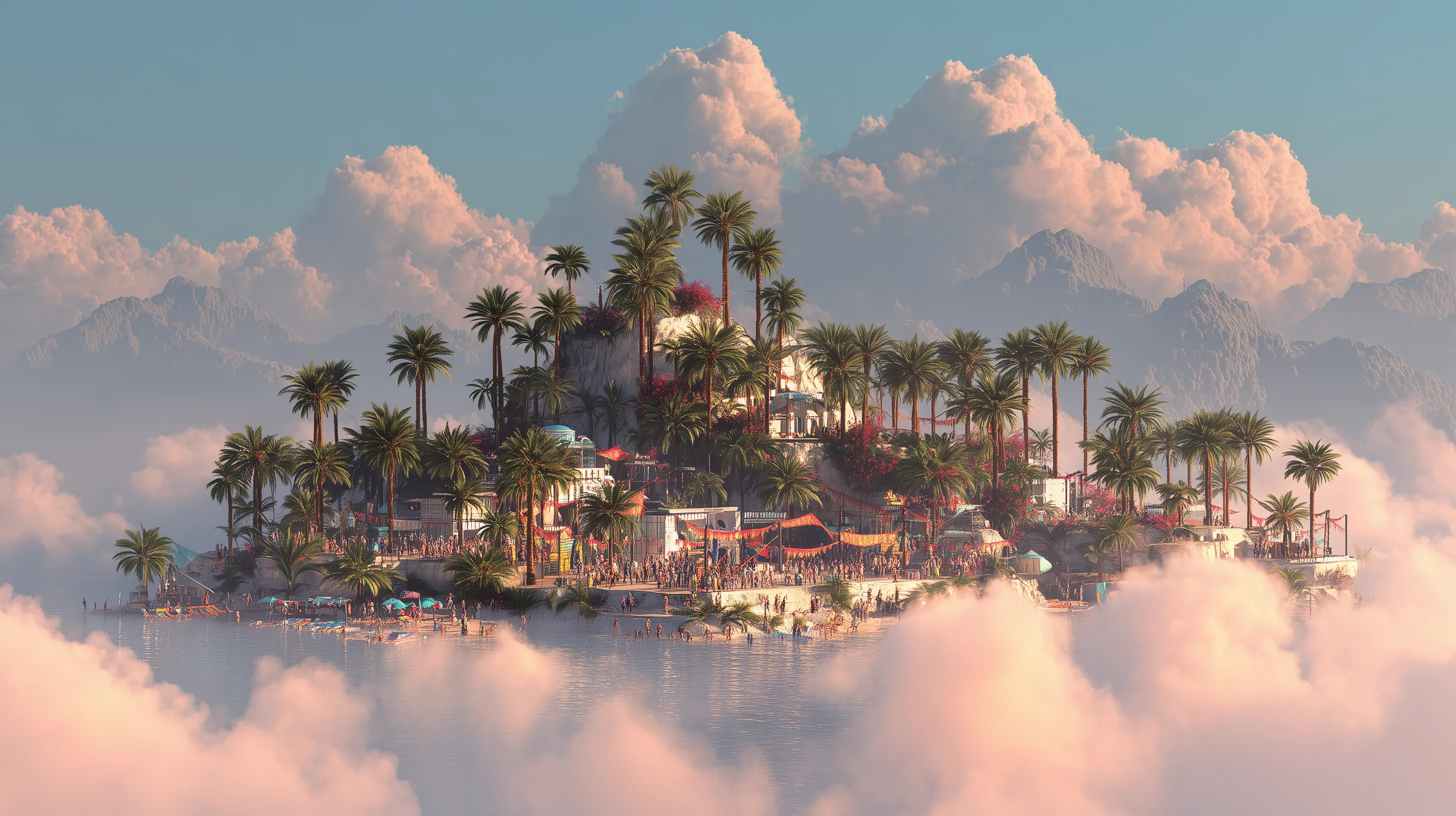 fondos de pantalla 4k Isla de pc
