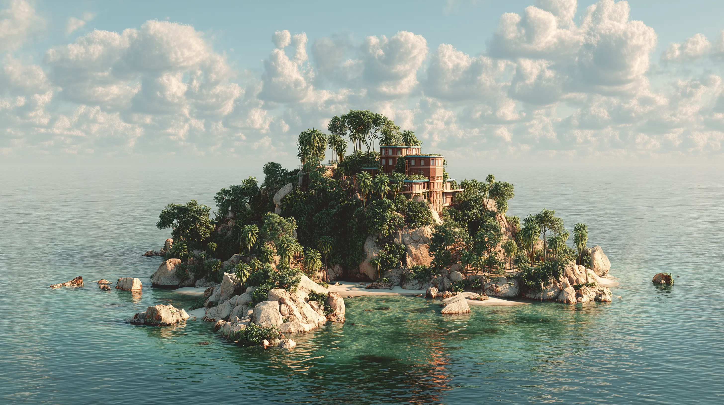fondos de pantalla Isla 4k de pc