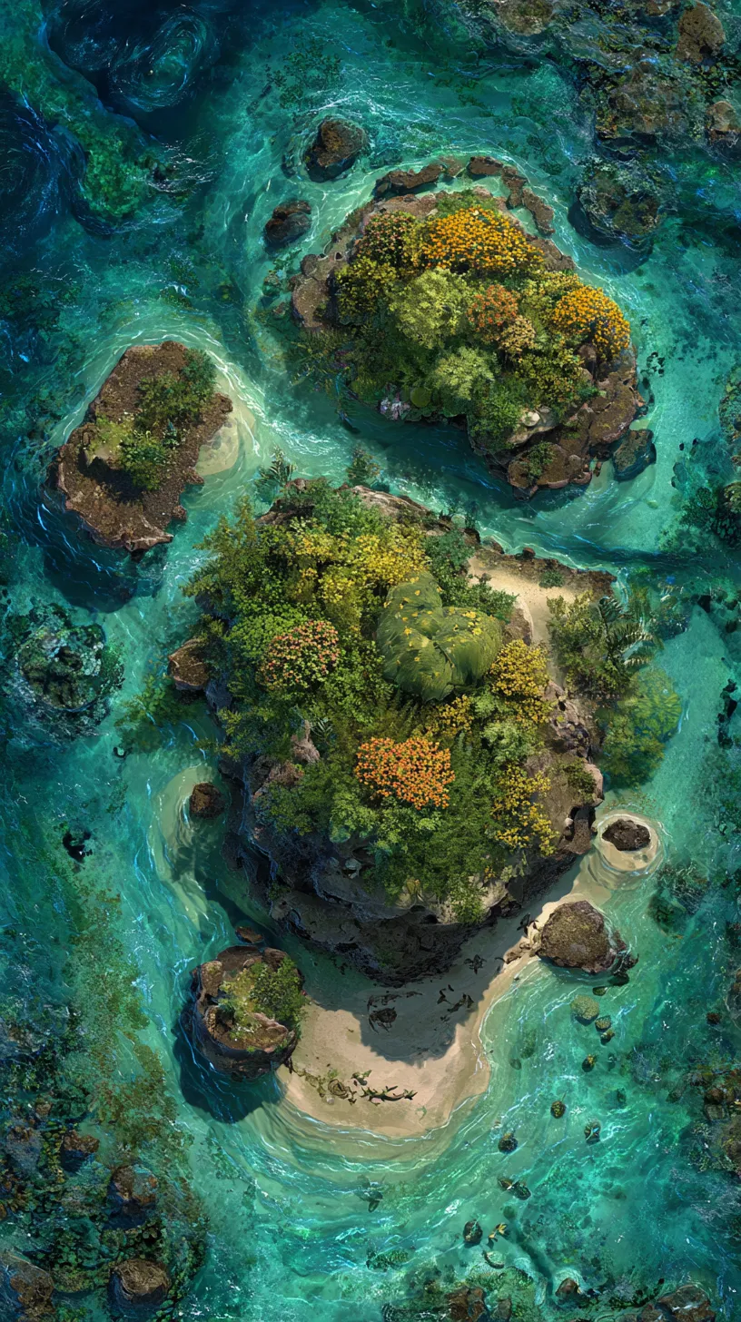 fondos de pantalla aesthetic Isla de celular