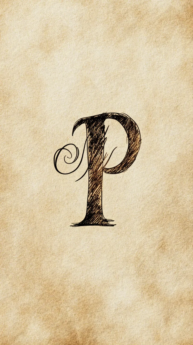 Letra P fondos de pantalla aesthetic para celular