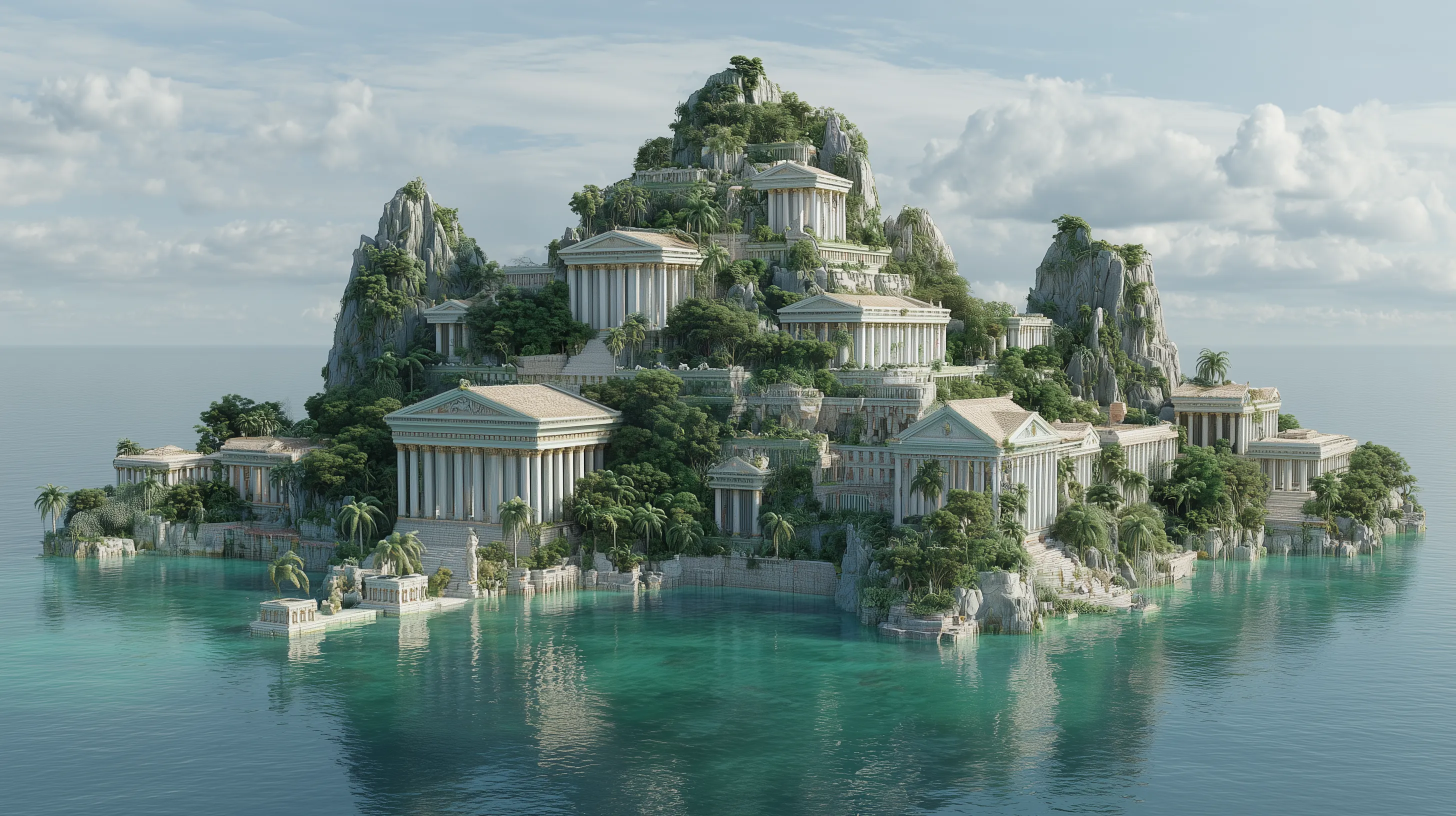 fondos de pantalla 4k Isla de computadora