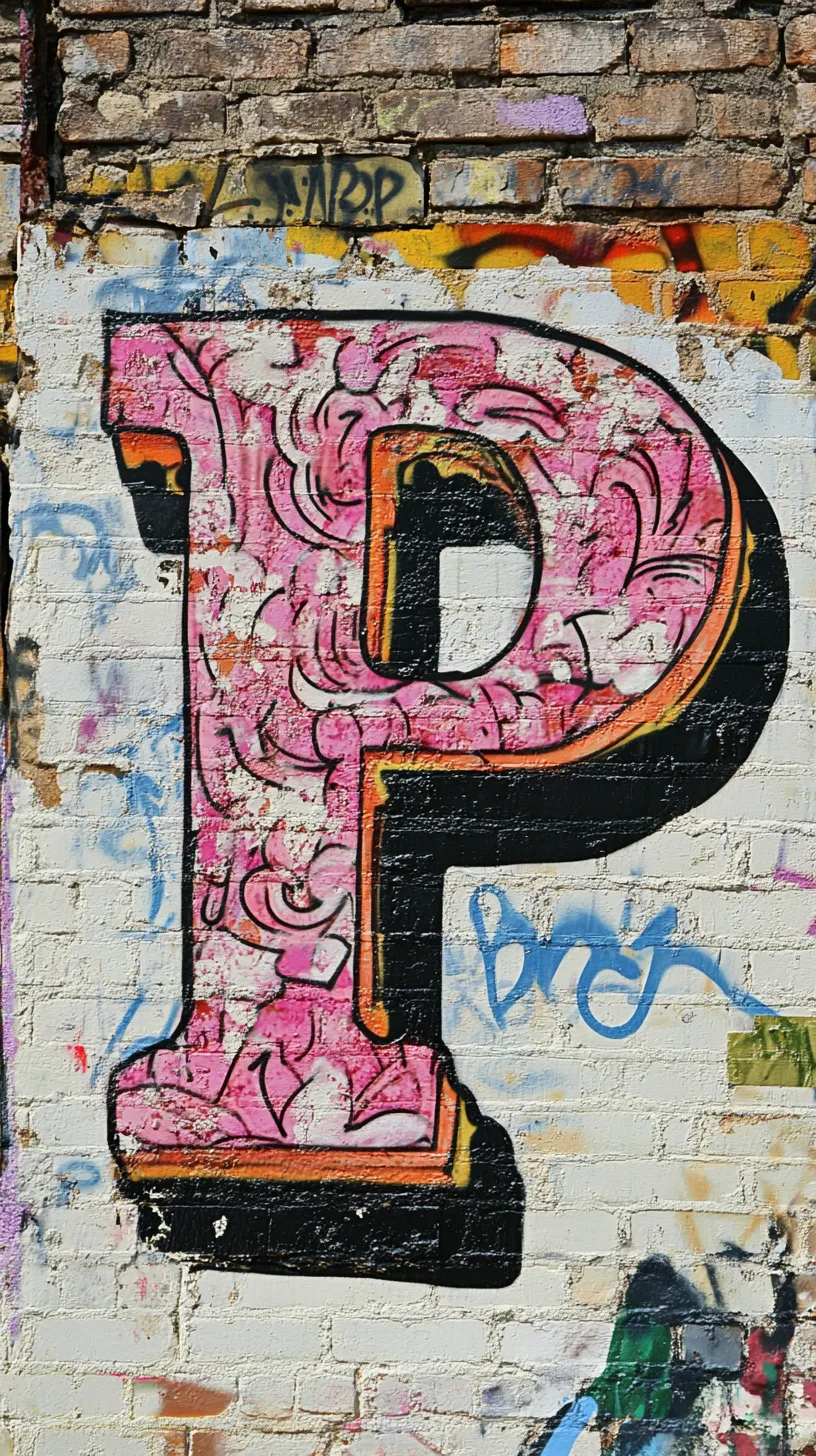 aesthetic iphone fondos de pantalla de Letra P