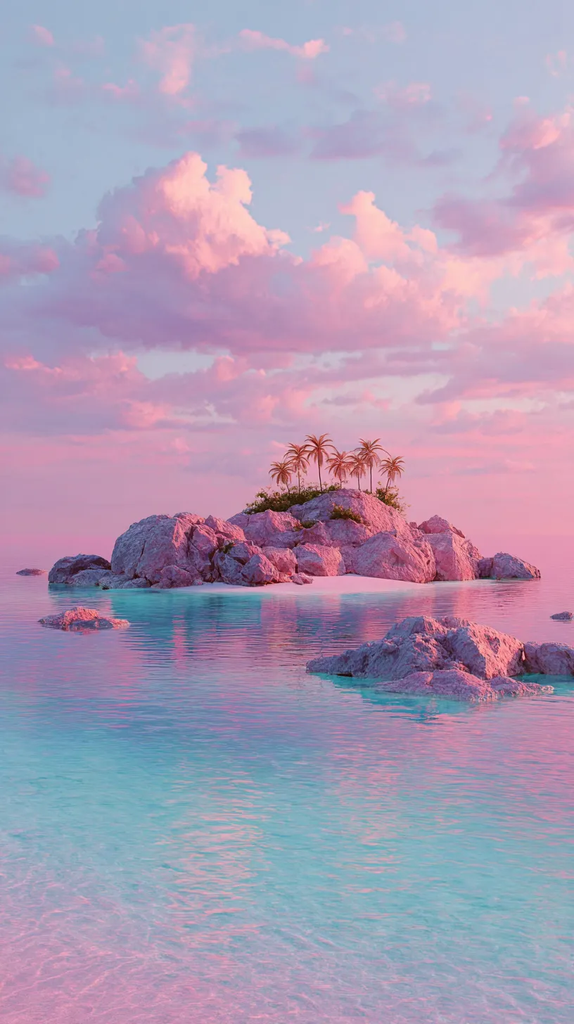 fondos de pantalla aesthetic Isla de celular