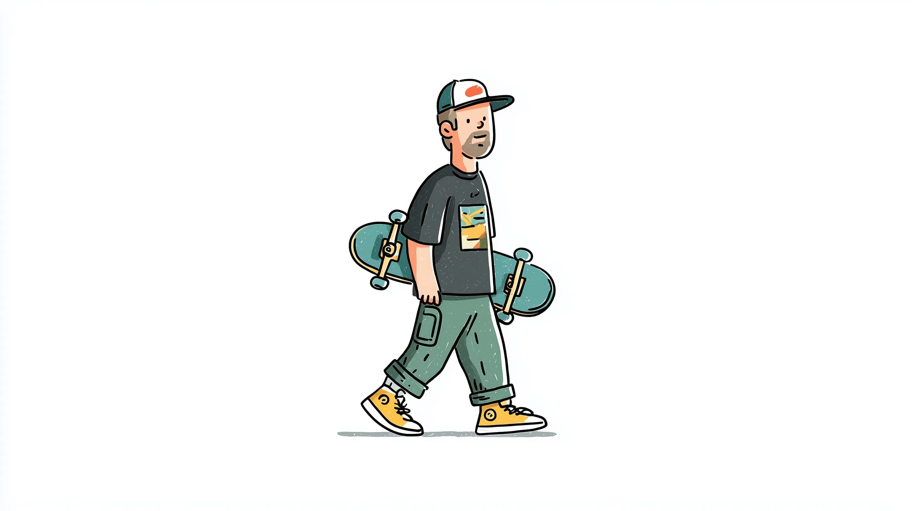 fondos de pantalla para laptop de Patineta