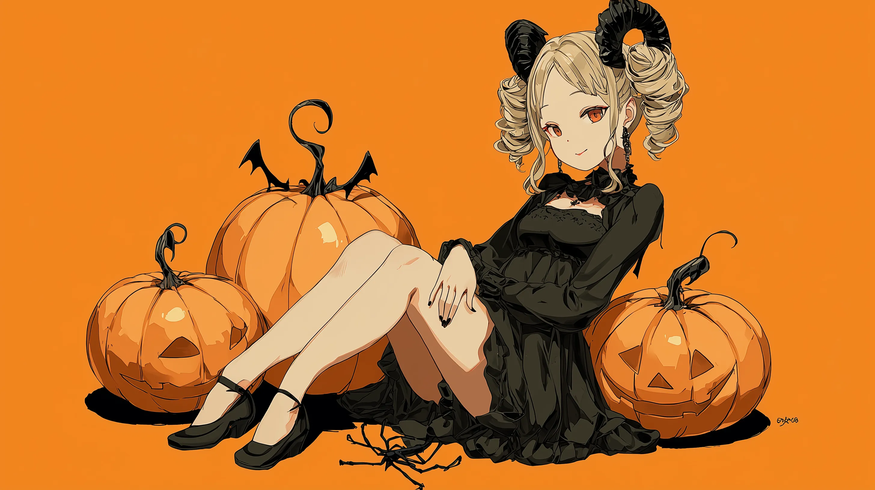 fondos de pantalla Calabaza aesthetic para pc