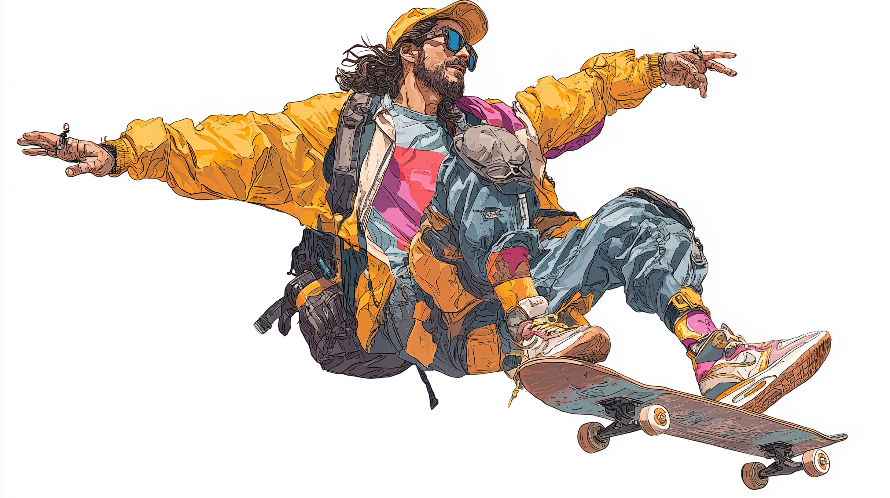 fondos de pantalla 4k Patineta de computadora