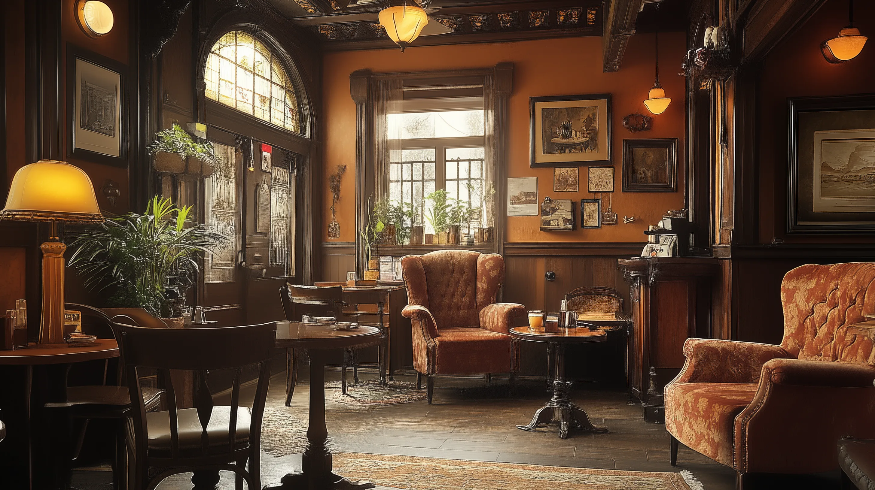 Café fondos de pantalla aesthetic para pc