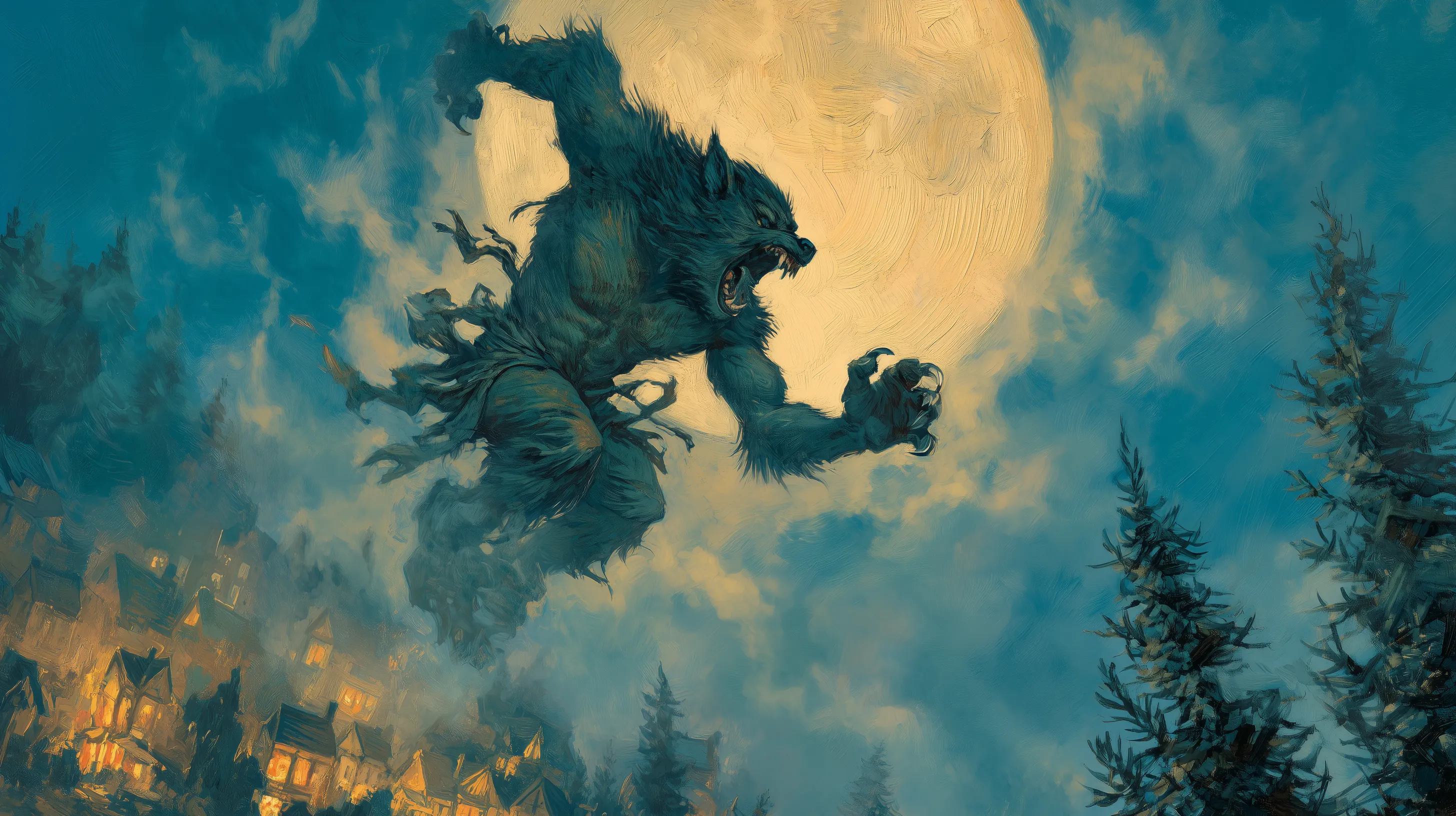 fondos de pantalla de Hombre Lobo pc