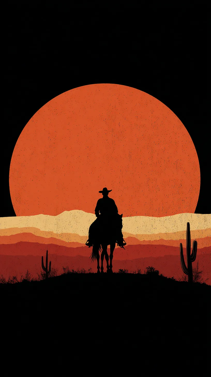 fondos de pantalla Vaquero 4k de celular