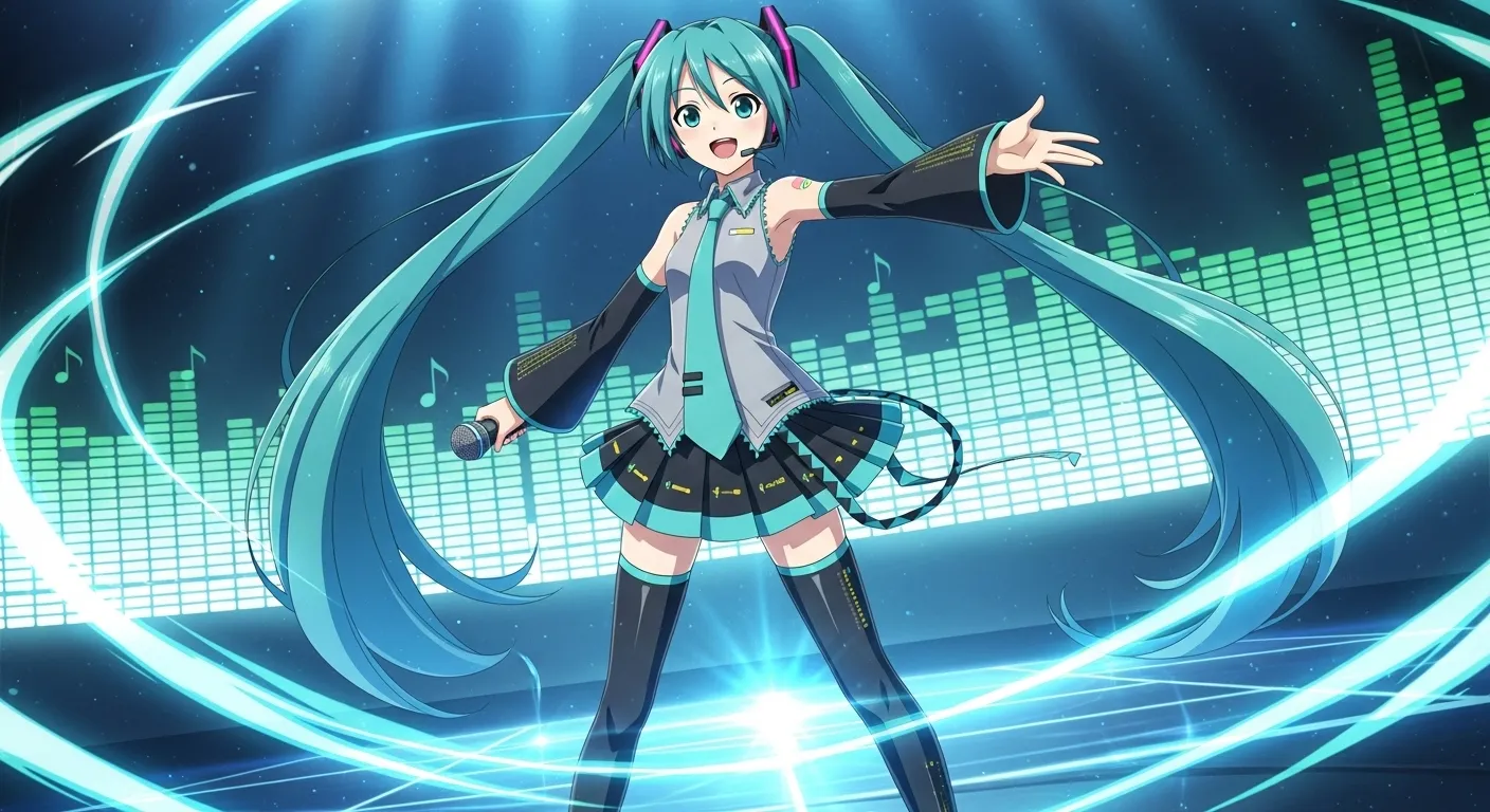 fondos de pantalla 4k Hatsune Miku de computadora