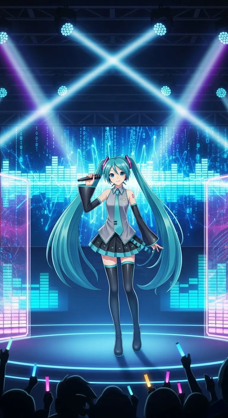 imágenes de Hatsune Miku para fondos de pantalla de celular