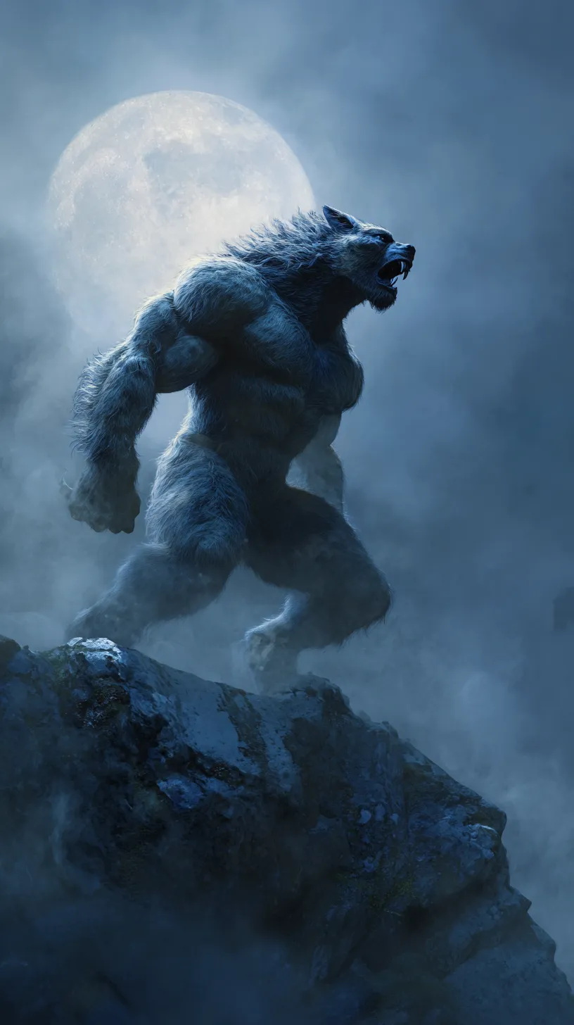 fondos de pantalla aesthetic de Hombre Lobo para celular
