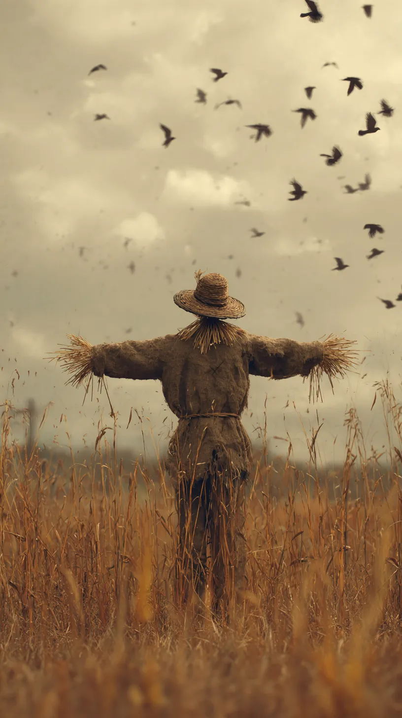 fondos de pantalla 4k Espantapájaros de celular