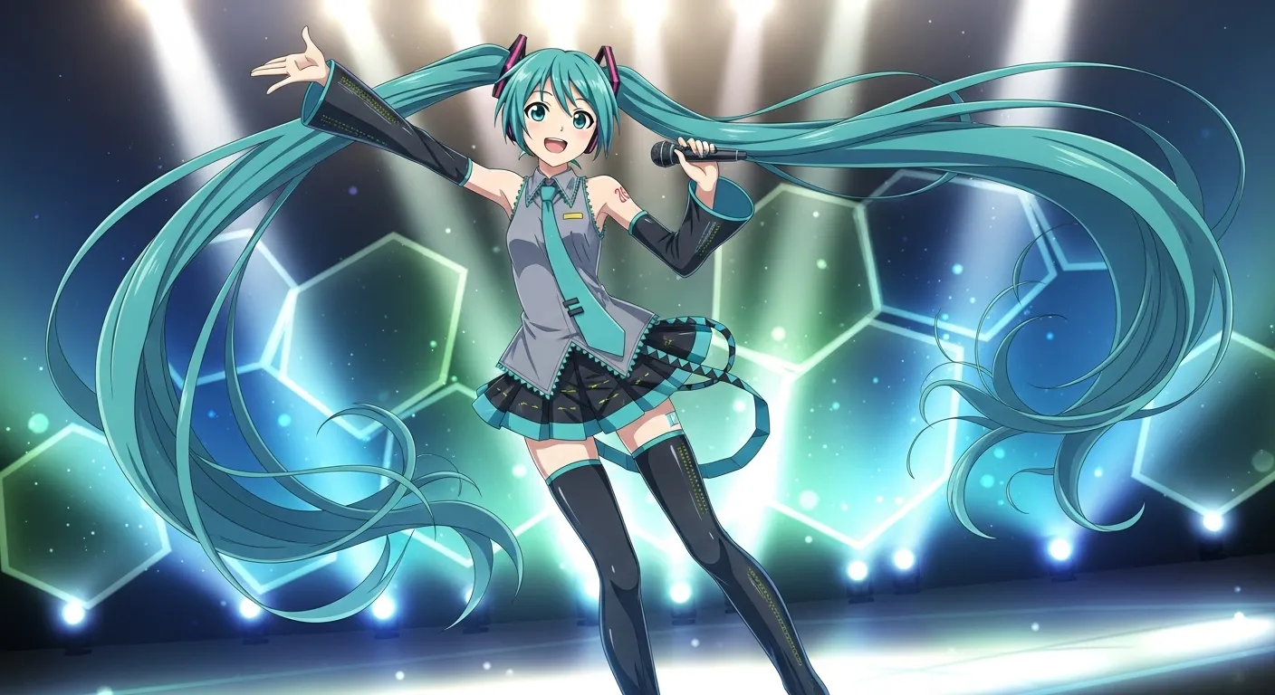fondos de pantalla Hatsune Miku 4k de pc