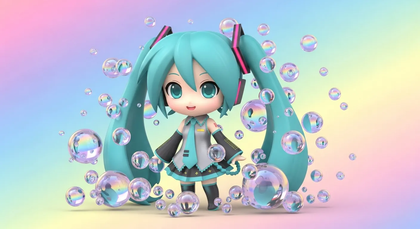 fondos de pantalla de Hatsune Miku para tablet