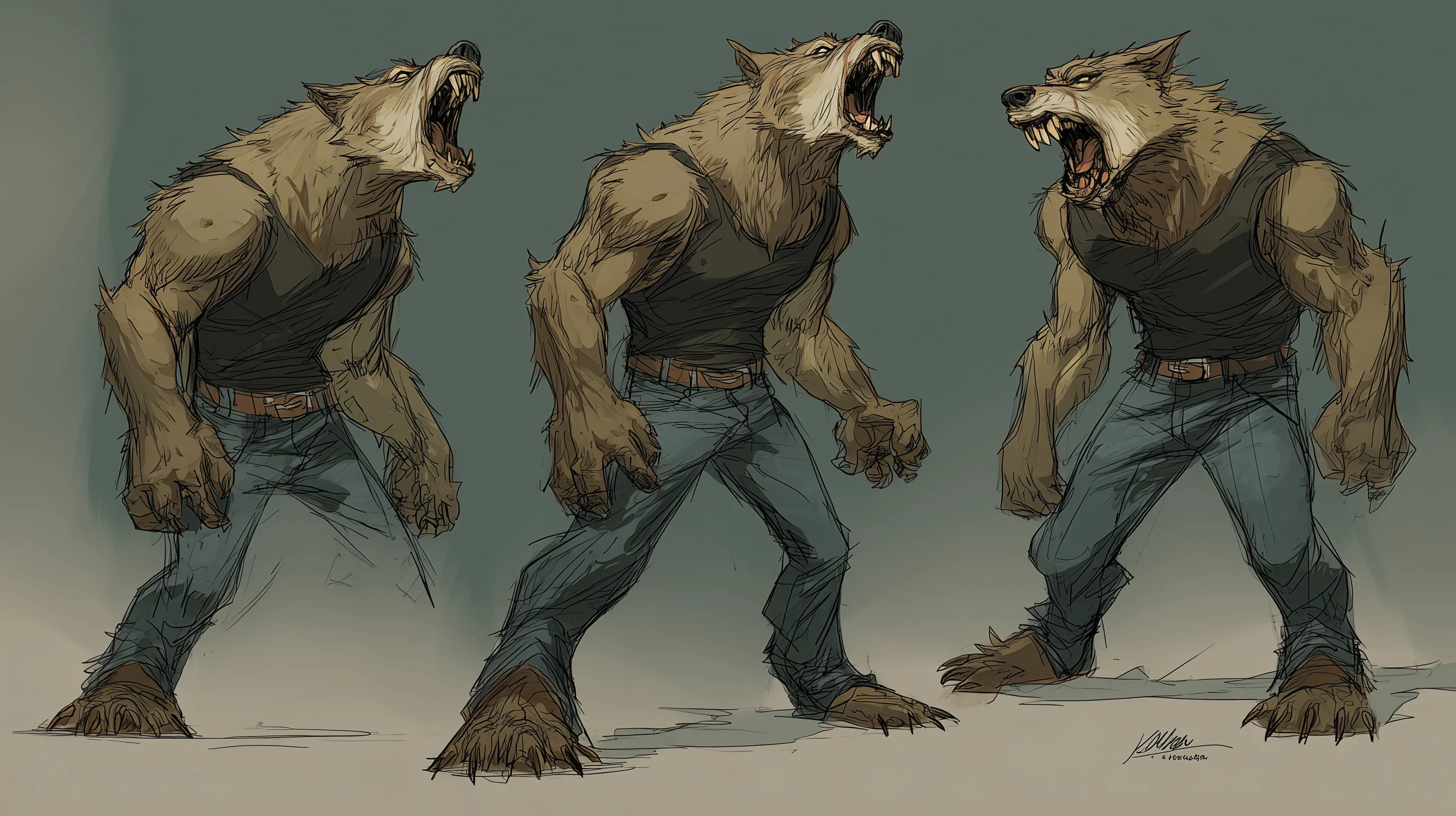 fondos de pantalla de Hombre Lobo para descargar de pc