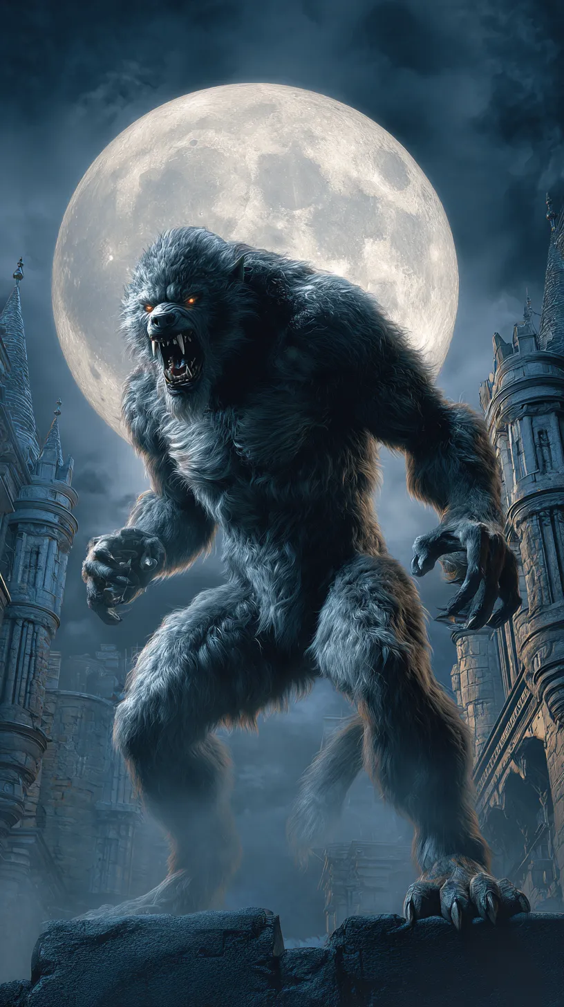 fondos de pantalla Hombre Lobo 4k de celular