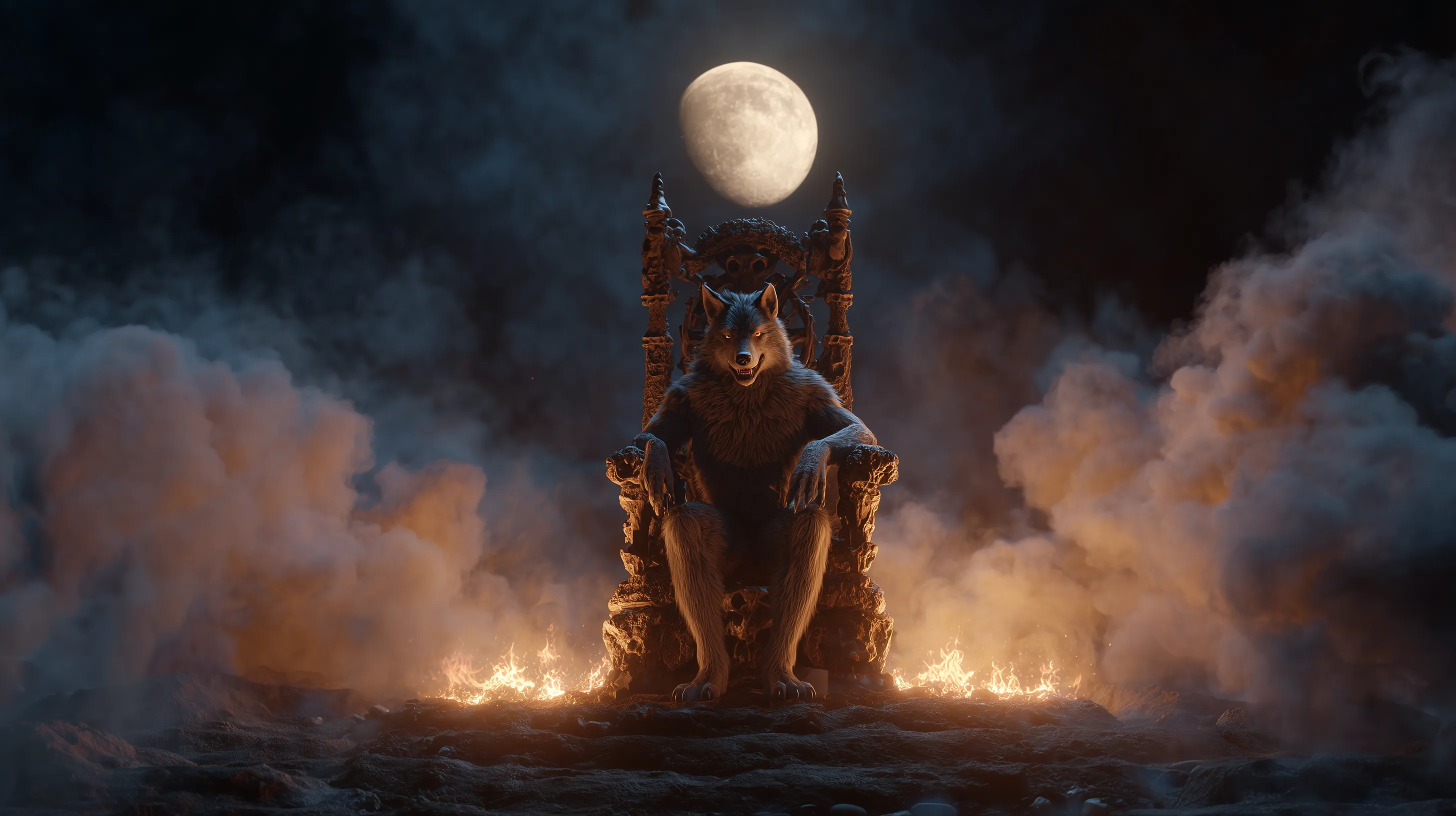fondos de pantalla Hombre Lobo 4k de pc