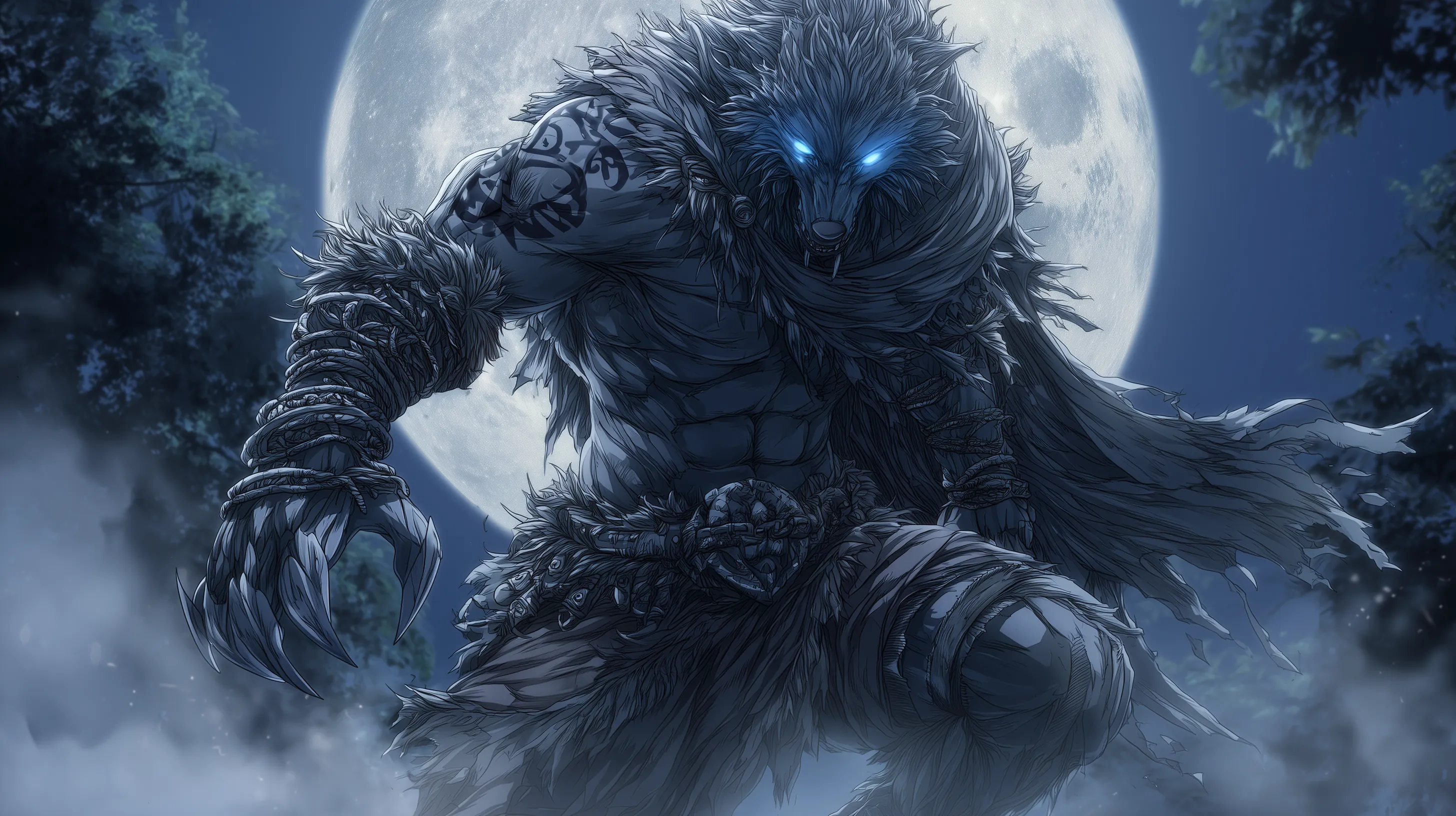 fondos de pantalla Hombre Lobo 4k de computadora
