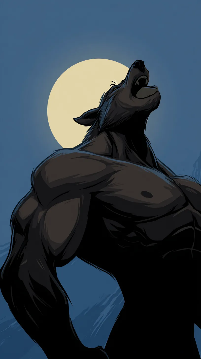 fondos de pantalla Hombre Lobo aesthetic de celular